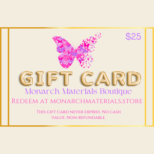 Monarch Materials Boutique Gift Card – The Perfect Gift!