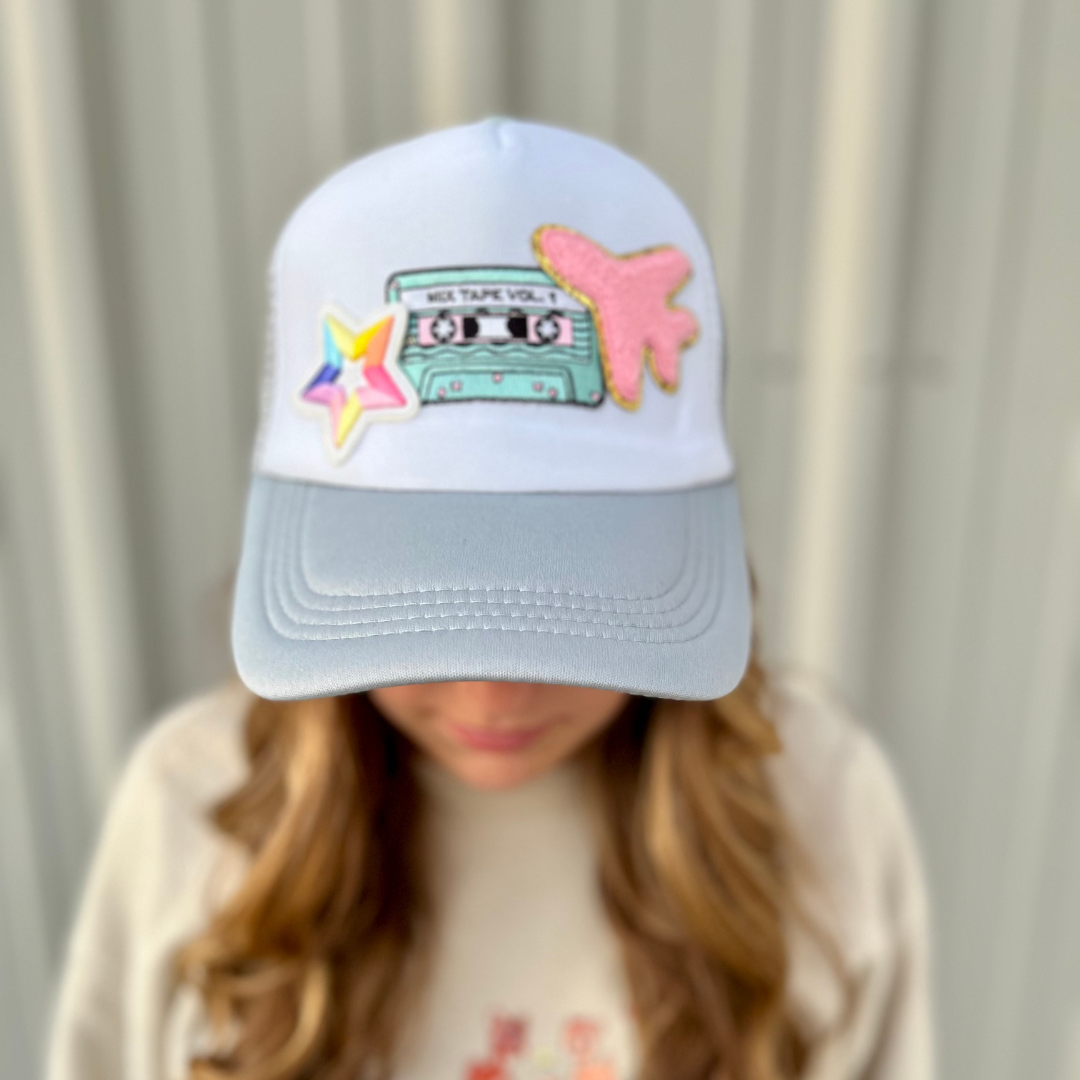 Retro Mixtape Trucker Hat