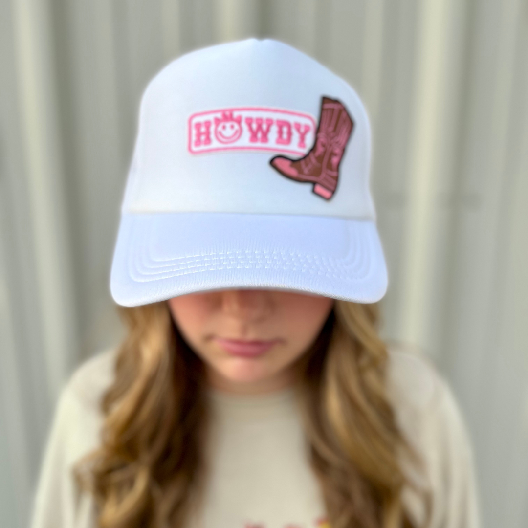 Howdy Cowboy Trucker Hat