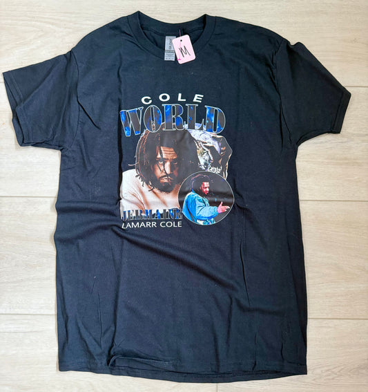 Cole World Vintage Rap Tee