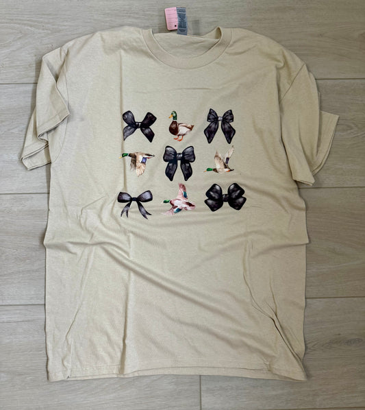 Ducks & Bows Graphic T-Shirt