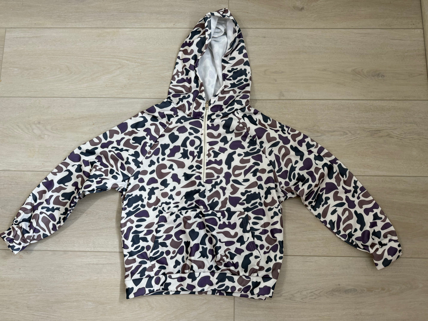 Purple Haze Camo Pullover