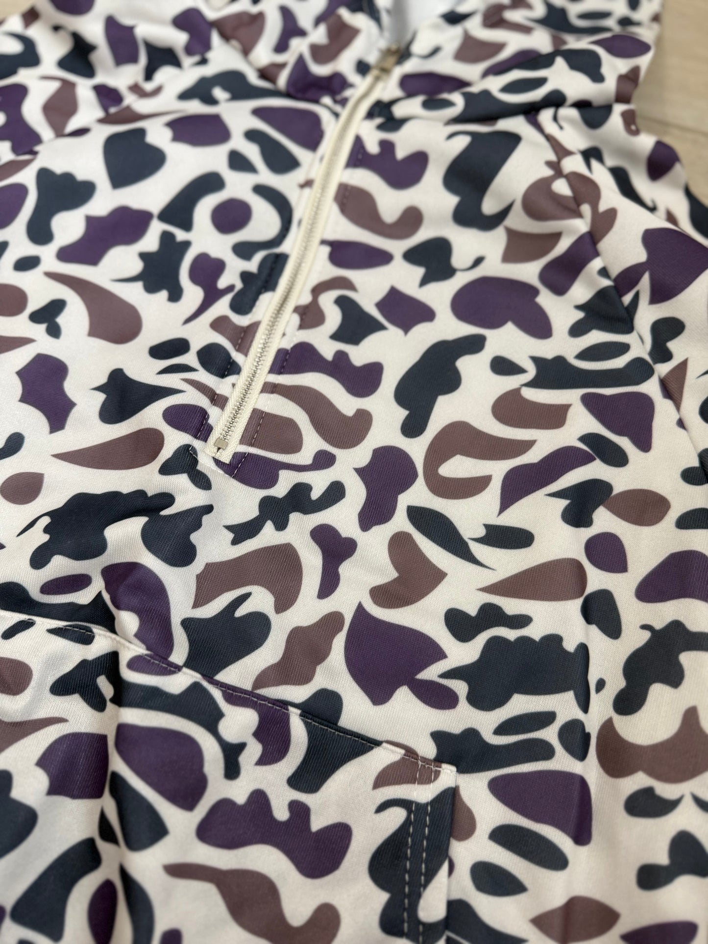 Purple Haze Camo Pullover